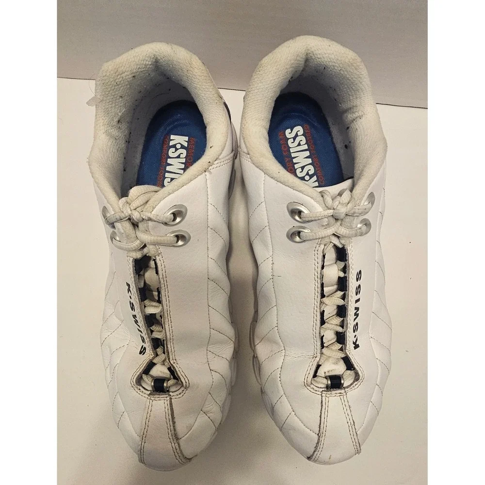 K-Swiss Men's ST329 CMF 03426-130-xw Sneakers Tennis Shoe 10.5 extra wide White